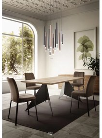 Redo 01-2043 - Lampadario LED a sospensione con filo MADISON LED/4W/230V oro