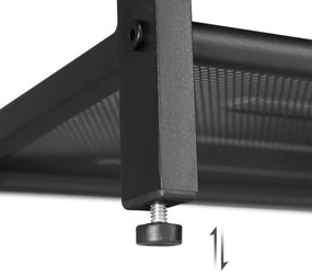 Scarpiera DAVOR marrone/nera