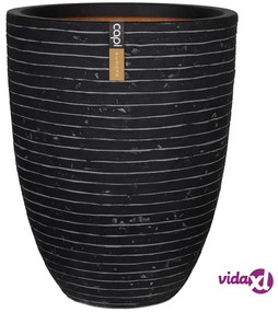 Capi Vaso Nature Row Elegante Basso 36x47 cm Antracite KRWZ782