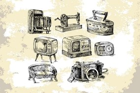 Carta da parati – Vita retrò