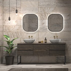 Mobile bagno a terra 180 cm con 5 cassetti SP-180P5 - KAMALU