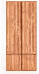 Armadio in legno di faggio 90x206 cm Vento 2 - The Beds