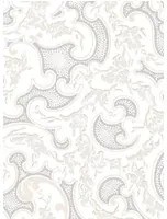 Isidore Leroy Carta da parati Volutes - Gris
