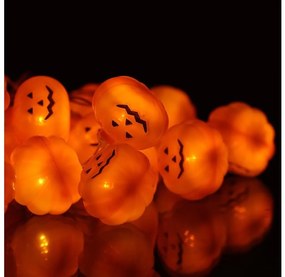 Retlux - Catena luci LED decorativa HALLOWEEN 20xLED/3xAA/bianco caldo 3,3m zucche