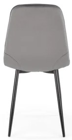 Sedia da pranzo KINDREL, 1 pezzo, grigia