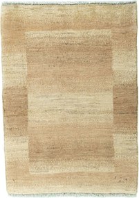 Gabbeh Tappeto persiano 90x70 Beige (Iran) Annodato A Mano