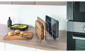 Portacoperchio in acciaio inox Nevada - Metaltex