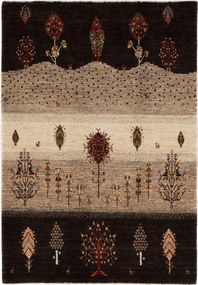 Loribaft Tappeto 110 x 160 Beige (Iran) Annodato A Mano