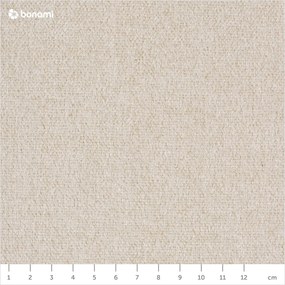 Divano letto angolare beige, angolo sinistro Scandic Lagom - Miuform