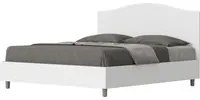 Letto Matrimoniale 160x190 cm con Rete Grace Bianco