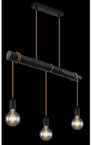 Globo 15539-3HB - Lampadario a sospensione con filo GREGOR 3xE27/60W/230V
