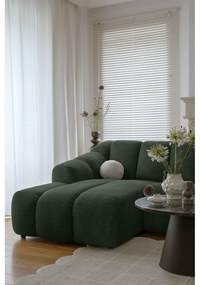 Divano angolare verde scuro (con penisola a destra/a U) Shell – Miuform