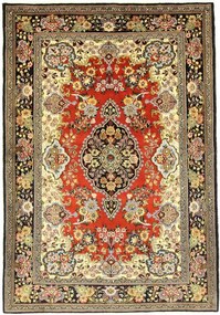 Ghom Tappeto persiano 150x220 Rosso (Iran) Annodato A Mano