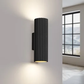 Sollux SL.1649 - Applique KARBON 2xGU10/10W/230V nero