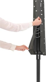 Stendino da giardino color antracite 50 m Lift-O-Matic – Brabantia