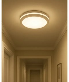 Plafoniera LED con sensore di movimento LED/20W/230V 3000/4000/6500K IP54 bianca