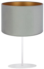 Duolla - Lampada da tavolo ROLLER 1xE14/15W/230V diametro 20 cm luce verde/oro