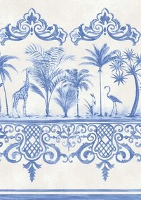 Bordüre Rousseau von Cole & Son - Cobalt Blue