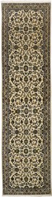 Kashan Tappeto persiano 100 x 390 Beige (Iran) Annodato A Mano