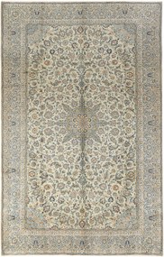 Kashan Tappeto 490x310 Beige (Iran) Annodato A Mano