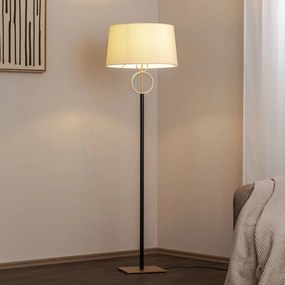 Lampada da terra Priam Argon, Nero, Soggiorno / Sala da pranzo, Metallo, Lampada da terra