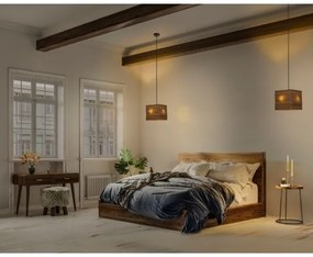 Ledvance - Lampadario a sospensione con filo DECOR CARDBOARD 1xE27/15W/230V 25x25 cm