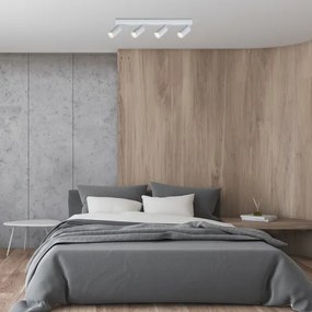 Rabalux 2083 - Faretto da binario SOLO 4xGU10/25W/230V bianco