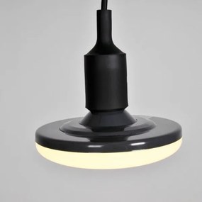 LED Lampada a sospensione KIKI 1xE27/10W/230V nero