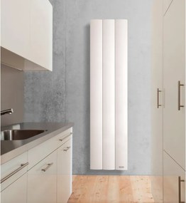 Termoarredo bagno DE'LONGHI 185.2x54.4 cm interasse 1800 mm bianco serie Palace