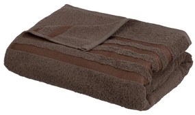 Asciugamano tipo terry marrone in cotone 100x150 cm Simple – Casa Selección