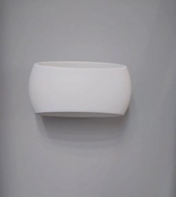 Applique in Gesso Pitturabile con base E27 da parete