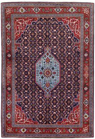 Bidjar Tappeto 140x210 (Iran) Annodato A Mano