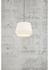 Nordlux - Sospensione a cavo DICTE 1xE27/60W/230V Ø 40 cm bianco