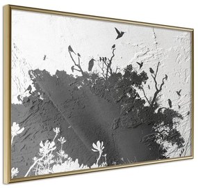 Poster  Escaping the Darkness  Cornice Quadri Cornice d'oro, Larghezza x Altezza Home decor 90x60