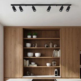 Brilagi - Faretti LED RGBW dimmerabili SELE MODERN 6xGU10/6,5W/230V Wi-Fi nero