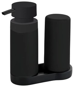 Cestello nero con dispenser di detersivo Easy Squeez-e Squeez-e Sink - Wenko