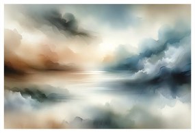 Quadro su tela – Nebbie mattutine sull’acqua