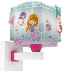 Dalber 63449 - Applique per bambini MERMAIDS 1xE27/60W/230V