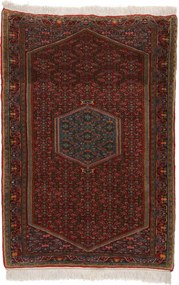 Bidjar Tappeto persiano 110x160 Blu (Iran) Annodato A Mano