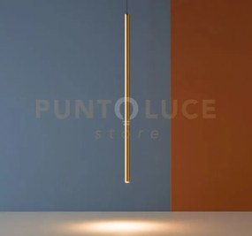Filo lampadario a sospensione led 2700k 220lm 3,5w 60cm ottone spos...