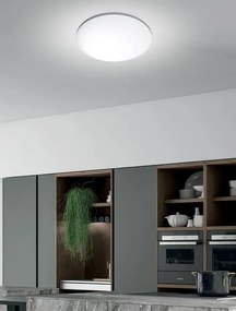 Plafoniera LED moderno Marina, bianco Ø 49.5 cm, luce con 3 temperature di colore dimmerabile NOVECENTO