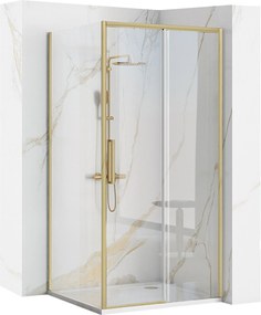 Cabina doccia Rapid Slide Gold Brush
