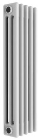 Radiatore acqua calda EQUATION Comby in acciaio 3 colonne, 5 elementi, interasse 800 mm, bianco