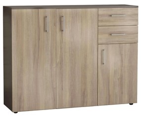 GODWIN - madia moderna con 2 cassetti e tre ante