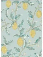 Morris & Co Carta da parati Lemon Tree - Wedgwood