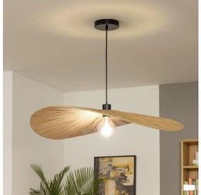 Brilagi - Lampadario LED su cavo CERIA BOHO 1xE27/40W/230V Ø 80 cm, in rafia