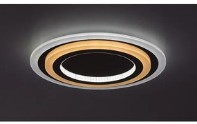 Rabalux 71315 - Plafoniera LED dimmerabile da soffitto TANELI 56W/230V 3000/4000/6000K finitura cromata + telecomando