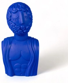 Seletti - Magna Graecia Man Terracotta Bust Blu Seletti