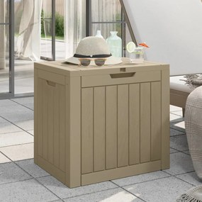 Contenitore Giardino Grigio 55,5x43x53 Cm Polipropilene /