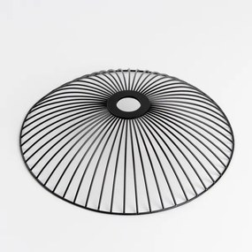 Brilagi - Lampadario sospeso LED CERIA WIRE 1xE27/40W/230V Ø 38 cm nero